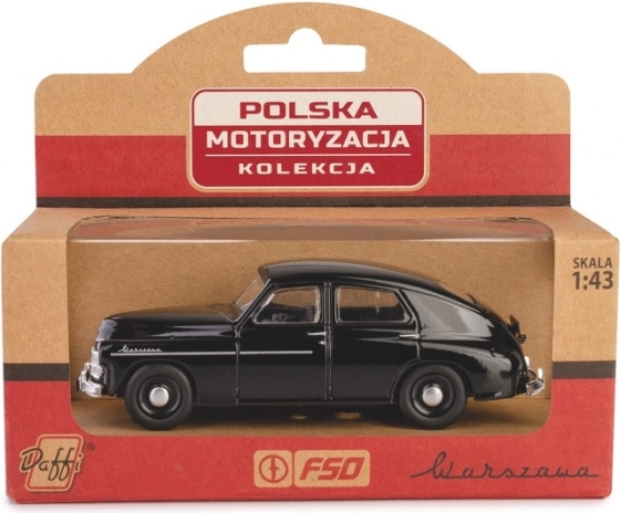 metalni model warszawa m20 1:43 – crni