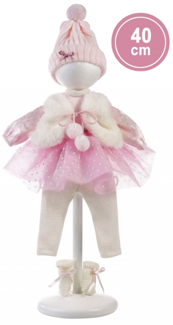 Realistična lutka Lucia 40 cm s mekanim platnenim tijelom