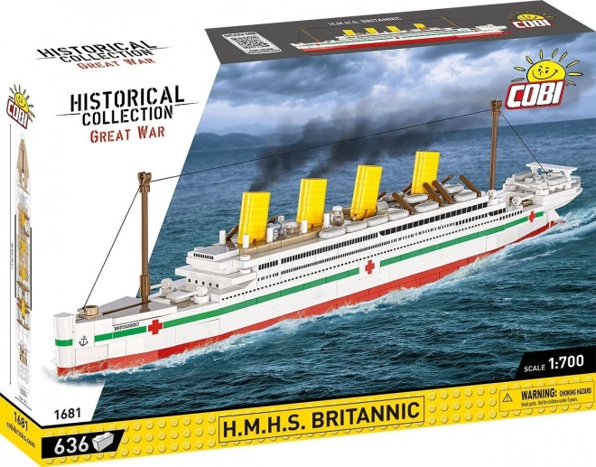 Model broda H.M.H.S. Britannic 1:700