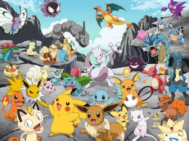 Puzzle 1500 kom Pokémon Classic