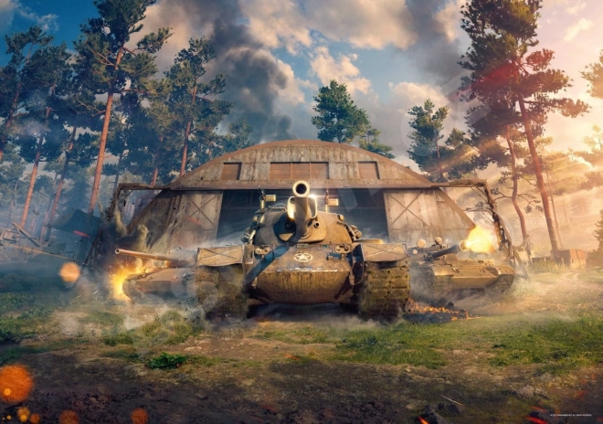 Puzzle World of Tanks: Wingback 1000 dijelova