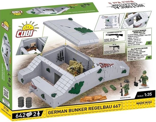 Bunker Regelbau 667 od Ciglica COBI