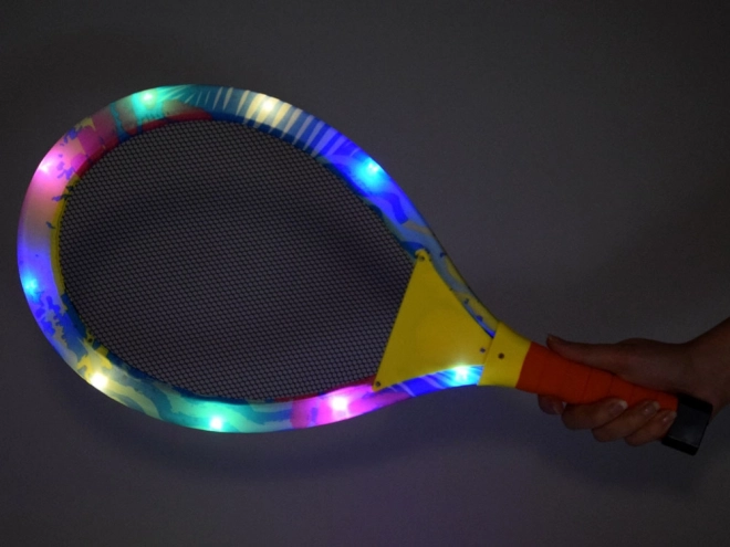 Svjetlosni rekete za badminton za zabavu