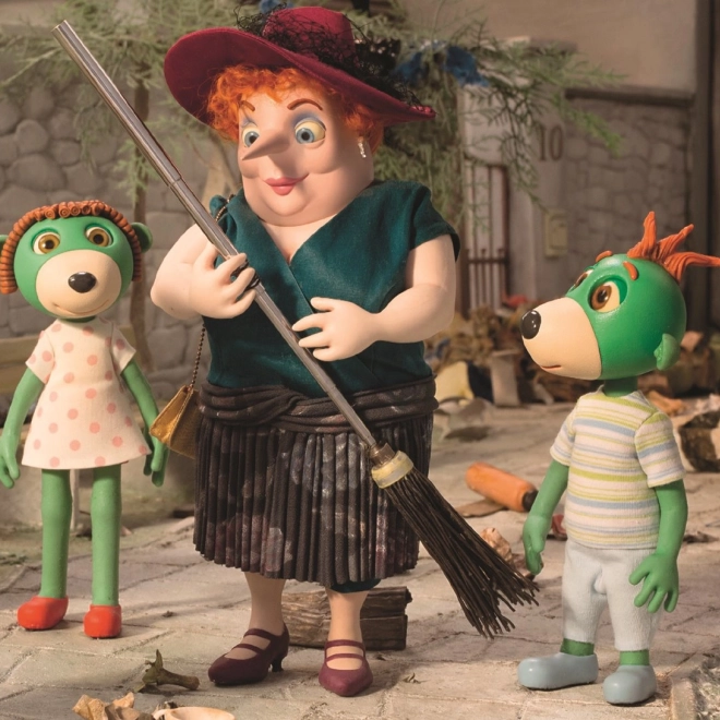 Puzzle Trefliki S tetkom 20 dijelova