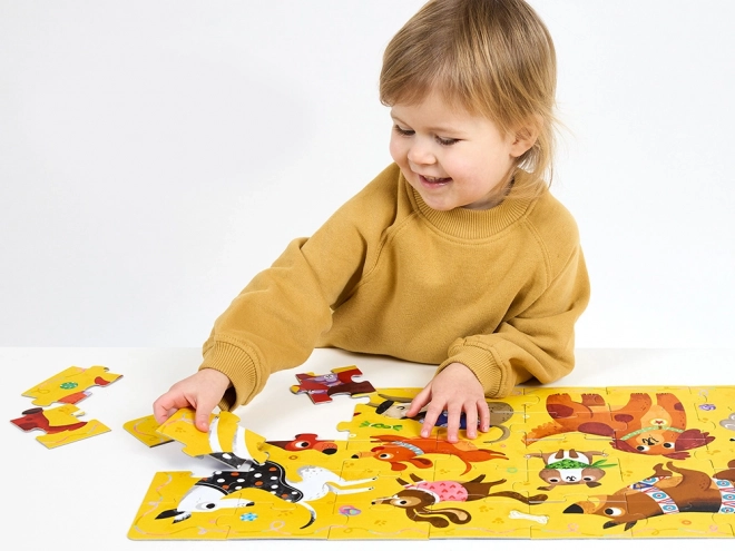 CzuCzu Puzzle Hau Psići, 40 kom