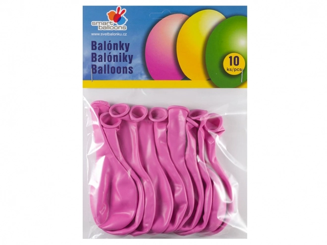 Set od 10 ružičastih Napuhanih Balona 26cm