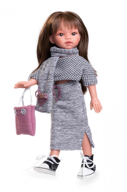 Realistična lutka Emily s cijelim vinilnim tijelom - 33 cm