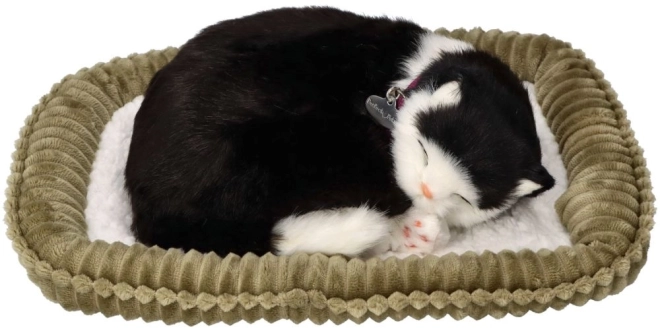 Interaktivna igračka Perfect Petzzz crno-bijela mačka