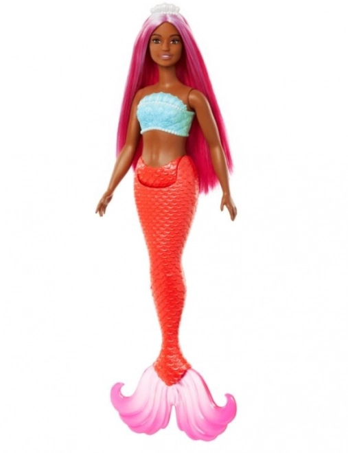 Barbie Čarobna morska sirena - narančasta