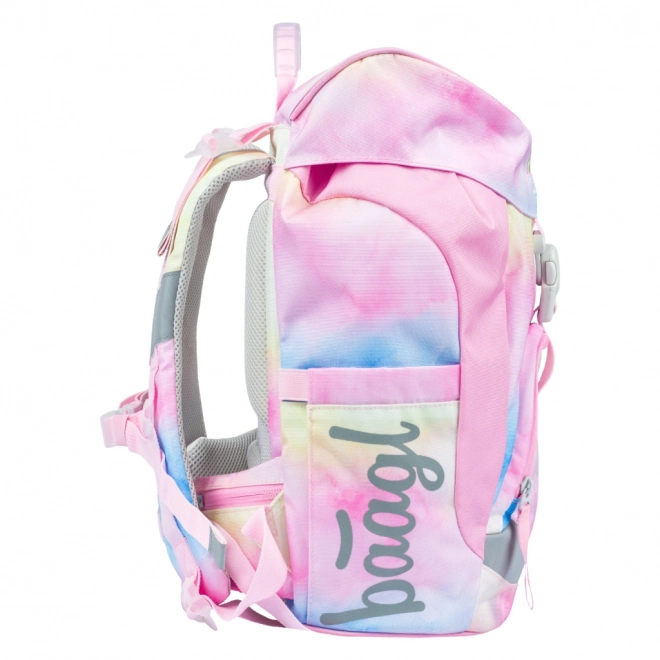 BAAGL Školski ruksak Airy Rainbow Unicorn