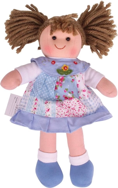 Tkanena lutka Sarah od Bigjigs Toys 28 cm