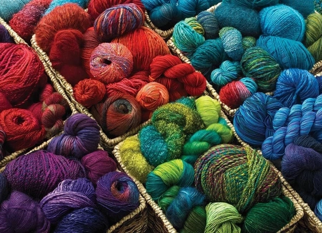 Puzzle Cobble Hill gomila vune 1000 dijelova