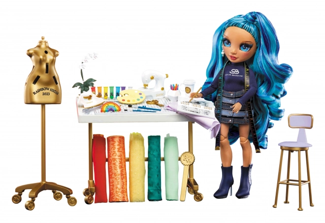 Lutka Rainbow High Studio sa Skyler
