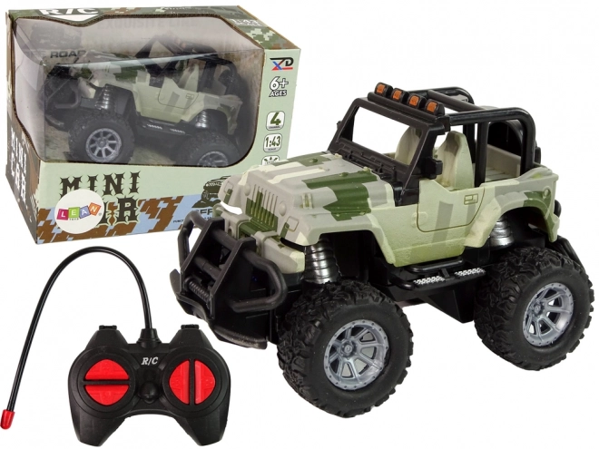 Daljinski upravljani off-road automobil 1:43 Kamuflaža