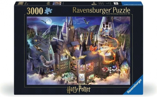 RAVENSBURGER Puzzle Harry Potter: Dvorac Hogwarts 3000 dijelova