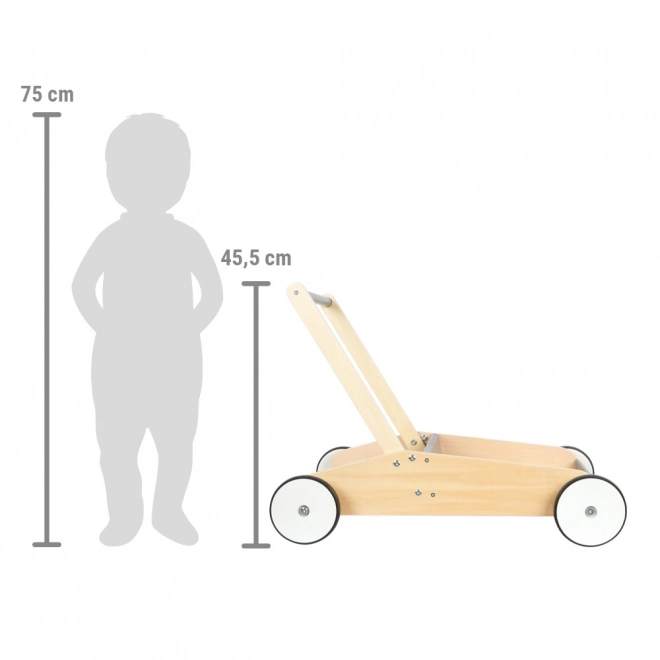 Small foot dječje hodalica siva