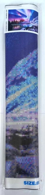 Dijamantno slikanje Šarena noć 80x40 cm