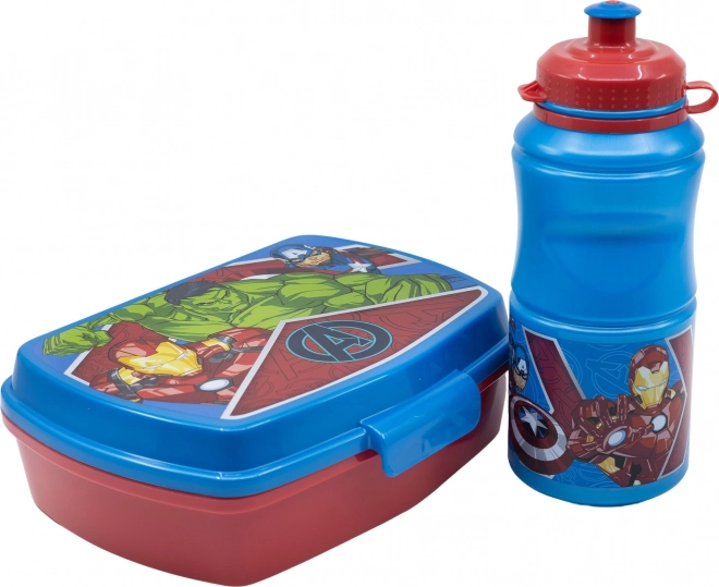 Dječji set za jelo 2 u 1 AVENGERS STOR