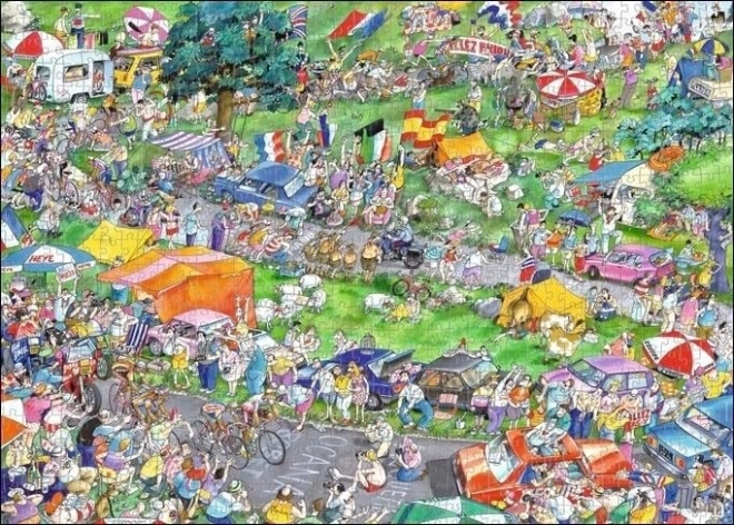 HEYE Puzzle Biciklistička utrka 1000 dijelova