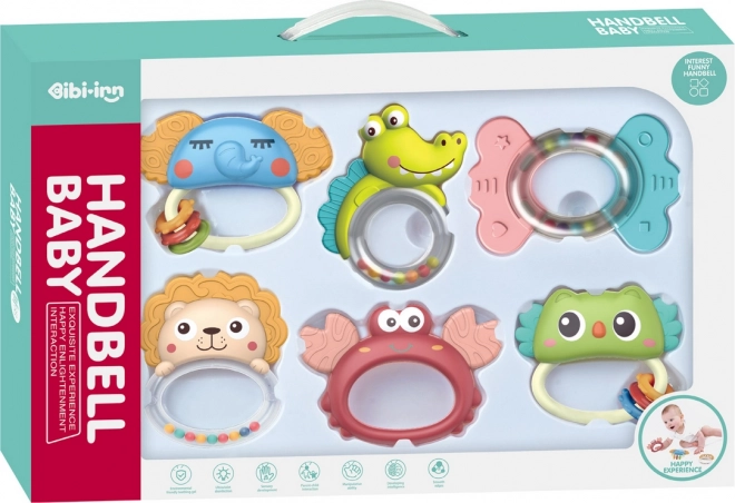 Chipolino set zvečkiä i zubićţari za djecu 6 kom