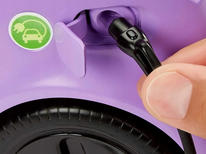 Auto Cabrio za Barbie s električnom stanicom