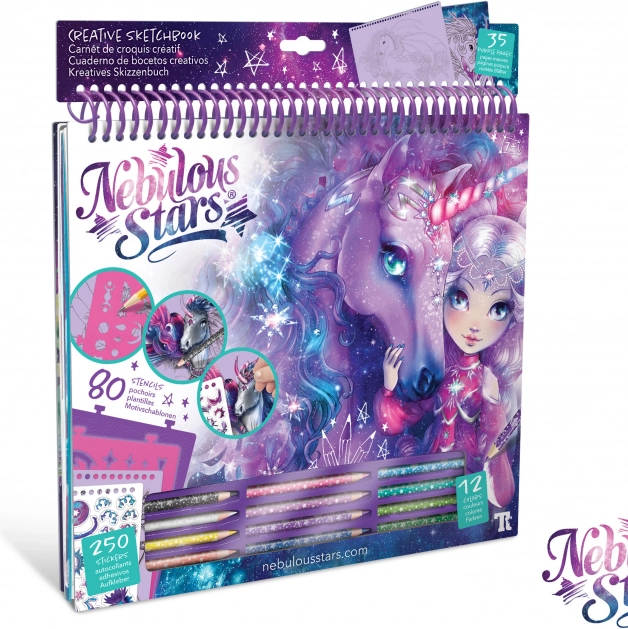Nebulous Stars bojanke – ljubičasti kreativni set
