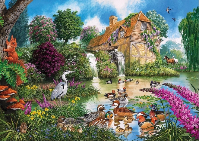 Gibsons Puzzle Flora i Fauna 4x500 dijelova
