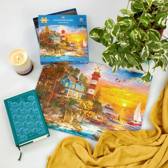 GIBSONS Puzzle Svjetionik na otoku 500 komada