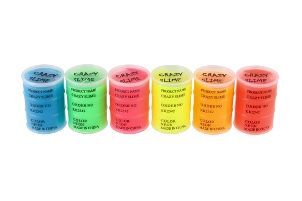 Slime - tvar 80g neonska 8x5,5cm razne boje