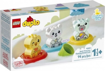 Lego Duplo Moje prvo kupanje: plutajući vlakić sa životinjama