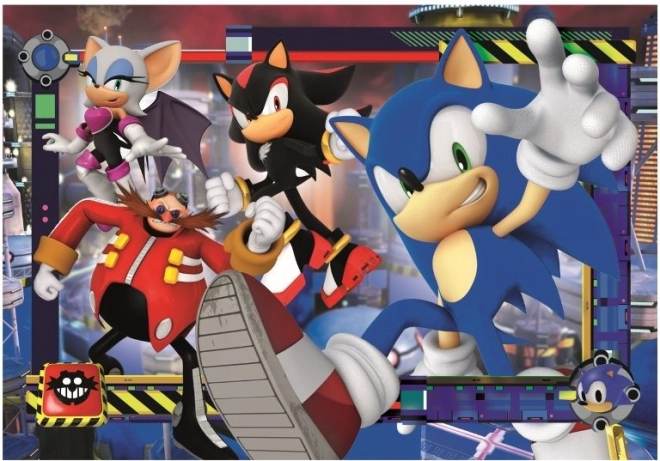 Puzzle Sonic Jež u akciji 180 dijelova