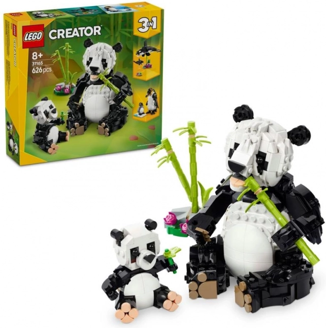 creator 3 u 1: obitelj pandi