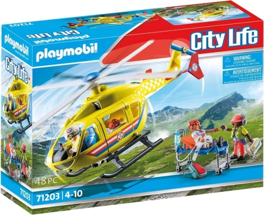 Playmobil City Life spasilački helikopter