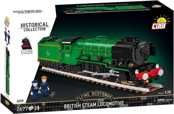 Konstrukcijski set Lokomotiva Flying Scotsman COBI