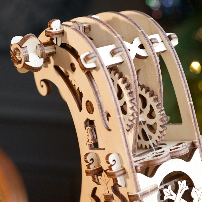 Ugears 3D drveni mehanički puzzle Hurdy-Gurdy