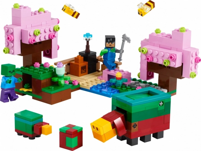 Prvi LEGO MINECRAFT set iz trešnjinog bioma
