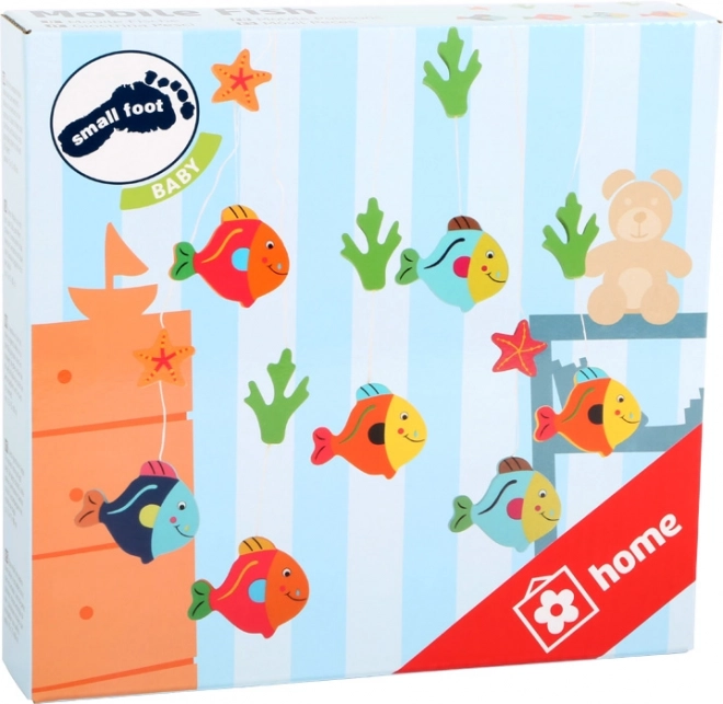 Drvena viseća dekoracija Ribice Small Foot