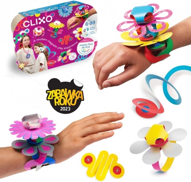 Clixo Jewelry Pack Kreativni set kockica za stvaranje nakita - 28 komada