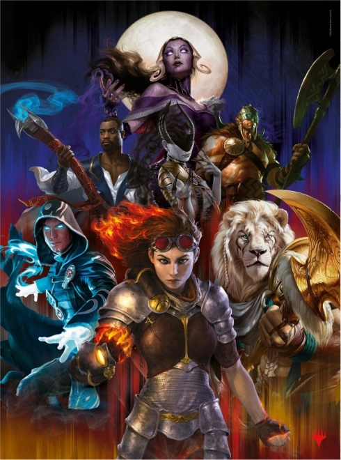 Puzzle 500 dijelova Magic: The Gathering kolekcija