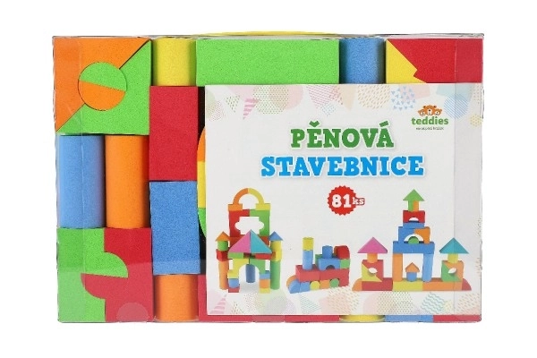 Šarena pjenasta građevna igračka za djecu