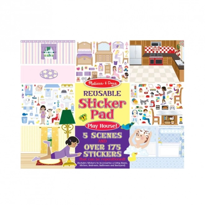 Set naljepnica za dom 'Igramo se kuće' Melissa & Doug