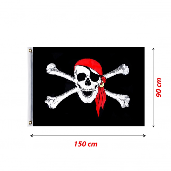 Piratka zastava 90x150 cm