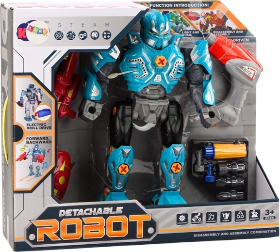 Pokretni robot s pogonom iz dječje bušilice