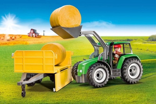 Set figurica zemlja 9317 Traktor s prikolicom