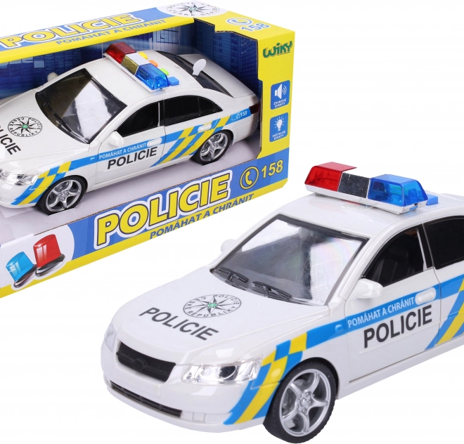 Policijski auto s efektima 24 cm – češko pakiranje
