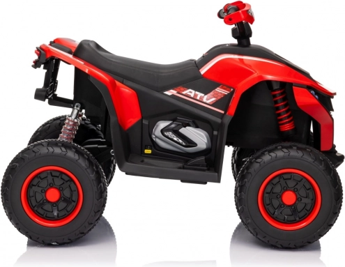 Četverokotač Fast Wheel crvena