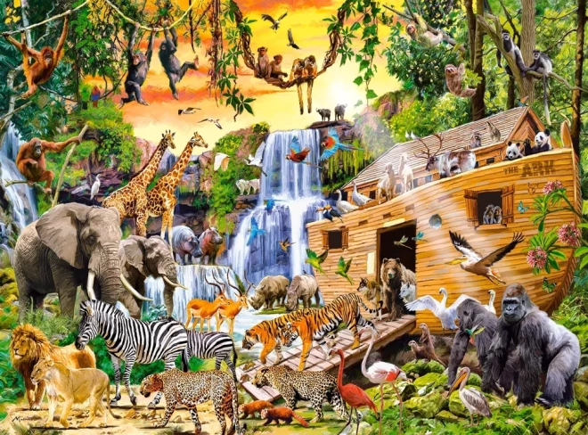 Puzzle od 3000 dijelova – Životinje Noina arka
