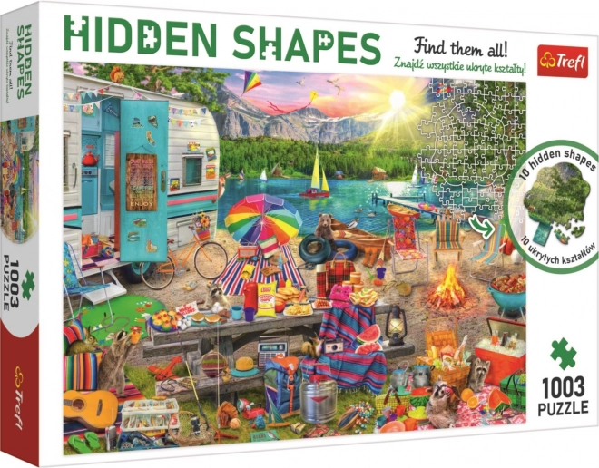 Puzzle Hidden Shapes – izlet karavanom