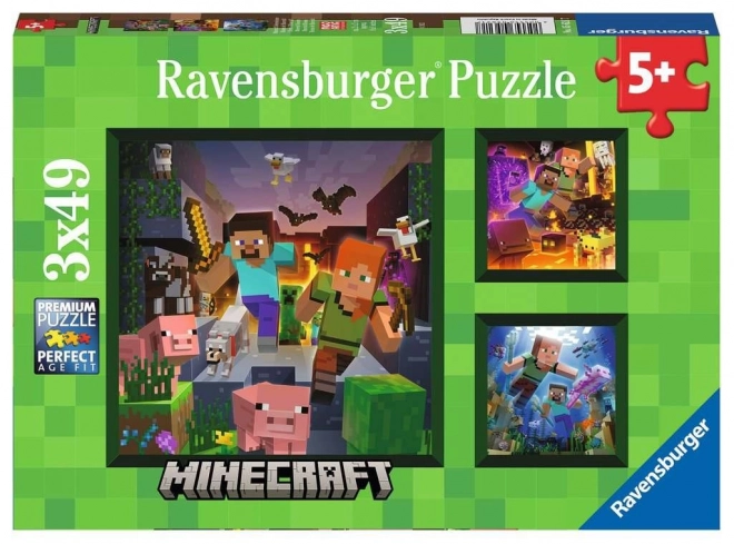 Minecraft Biomi 3x49 komada