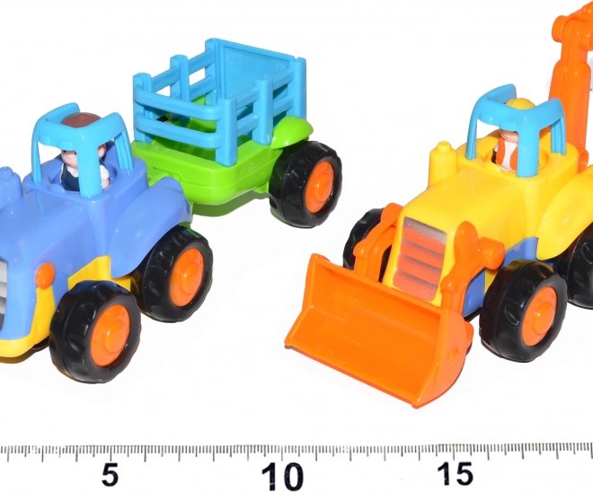 Traktor i Bager s inercijom 16 cm